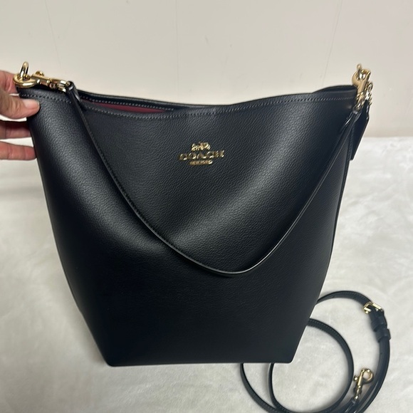 Coach Handbags - Coach CT803 Black City Bucket Bag wear Crossbody or shoulder MSRP425 NWOT